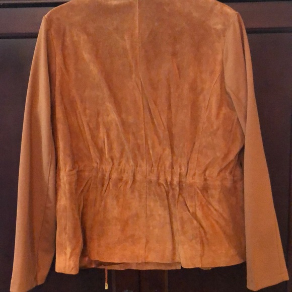 Suede moto jacket - Picture 4 of 5